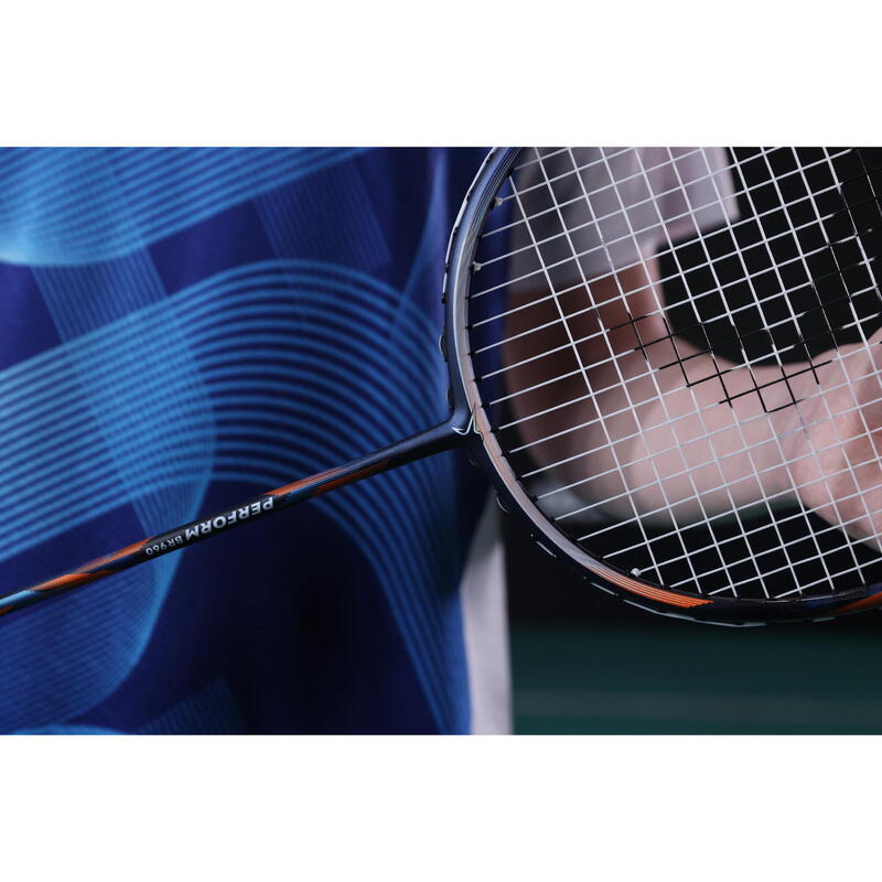 BADMINTONRACKET VOOR VOLWASSENEN BR 960 PERFORM MARINEBLAUW