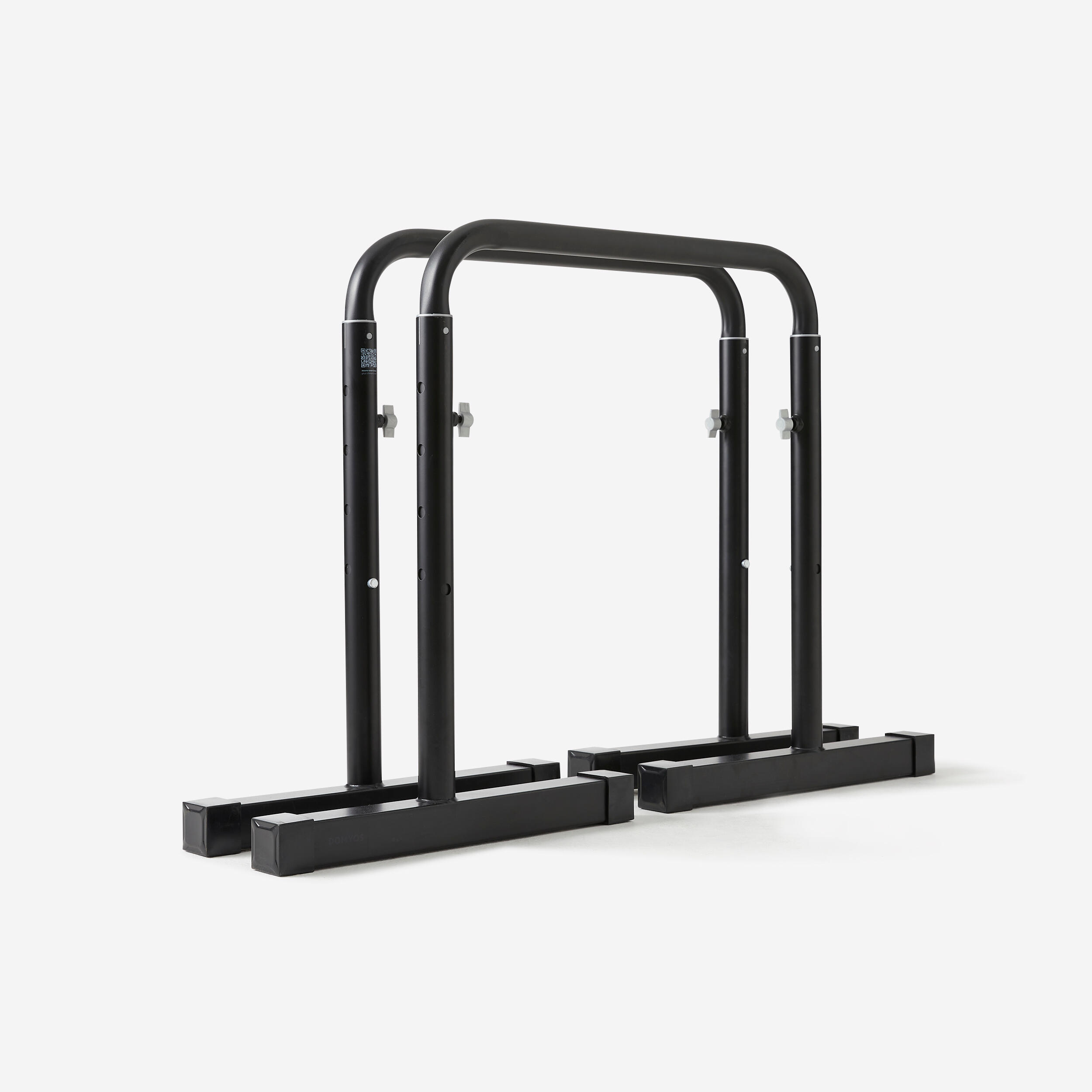 Adjustable Dip Bars Compact and Versatile, TS 100 - Black
