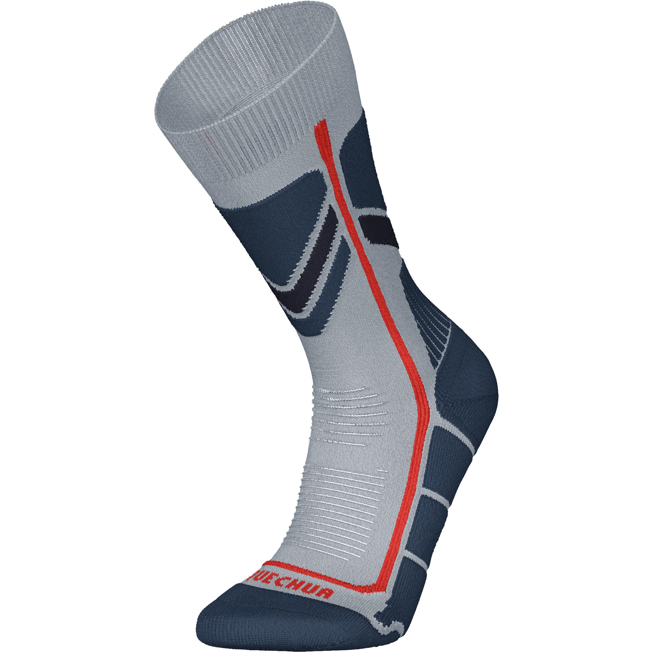 Calcetines térmicos de montaña y nieve 2 pares Niños Quechua SH500 2/4