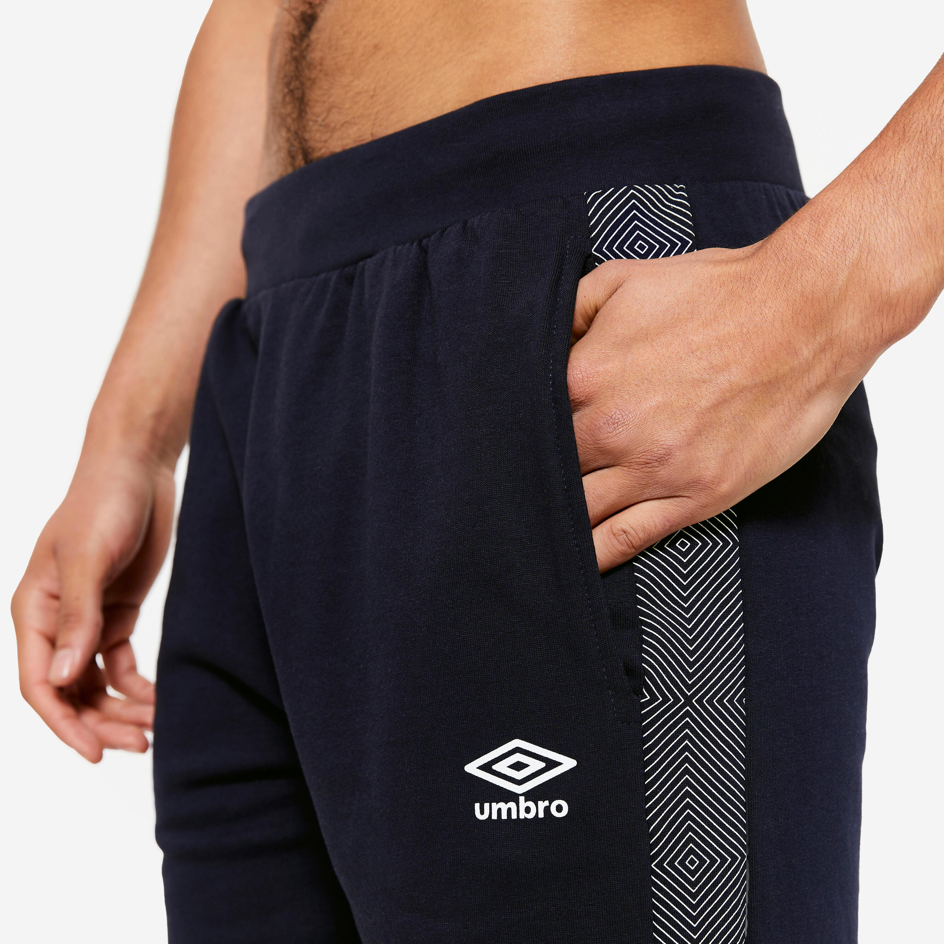 Short De Sport Umbro Homme - Vert, Coton, Taille XL, Avec Poches