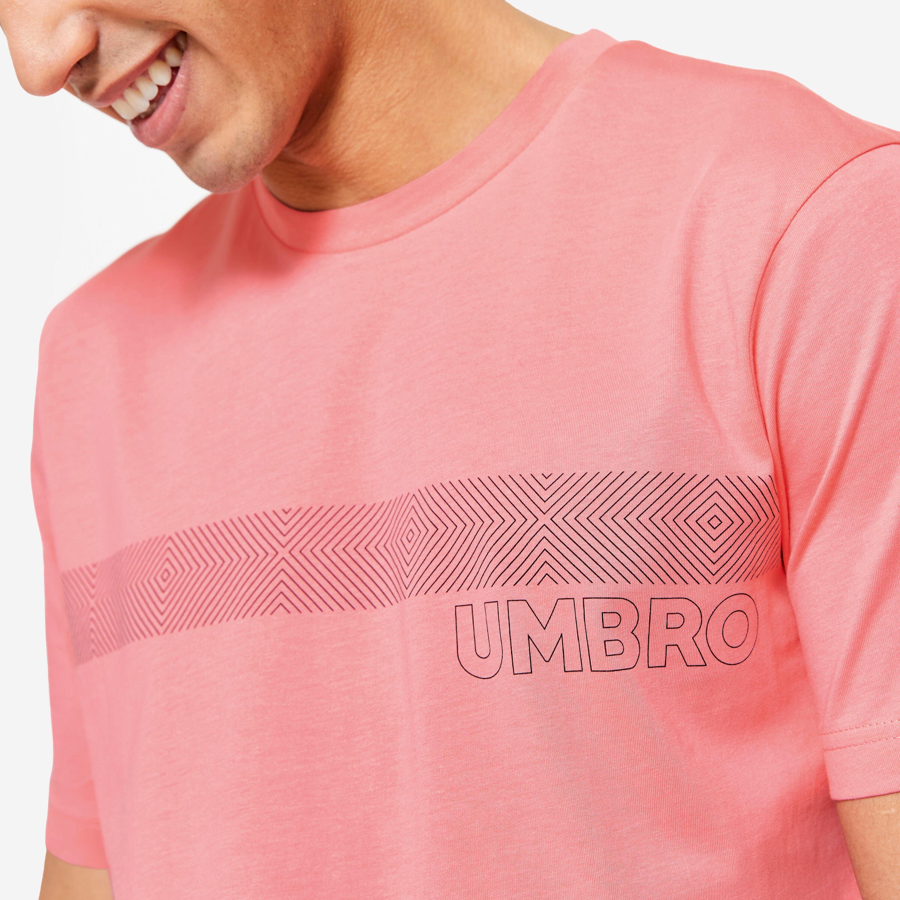 Tee shirt UMBRO rose 2024 3/6