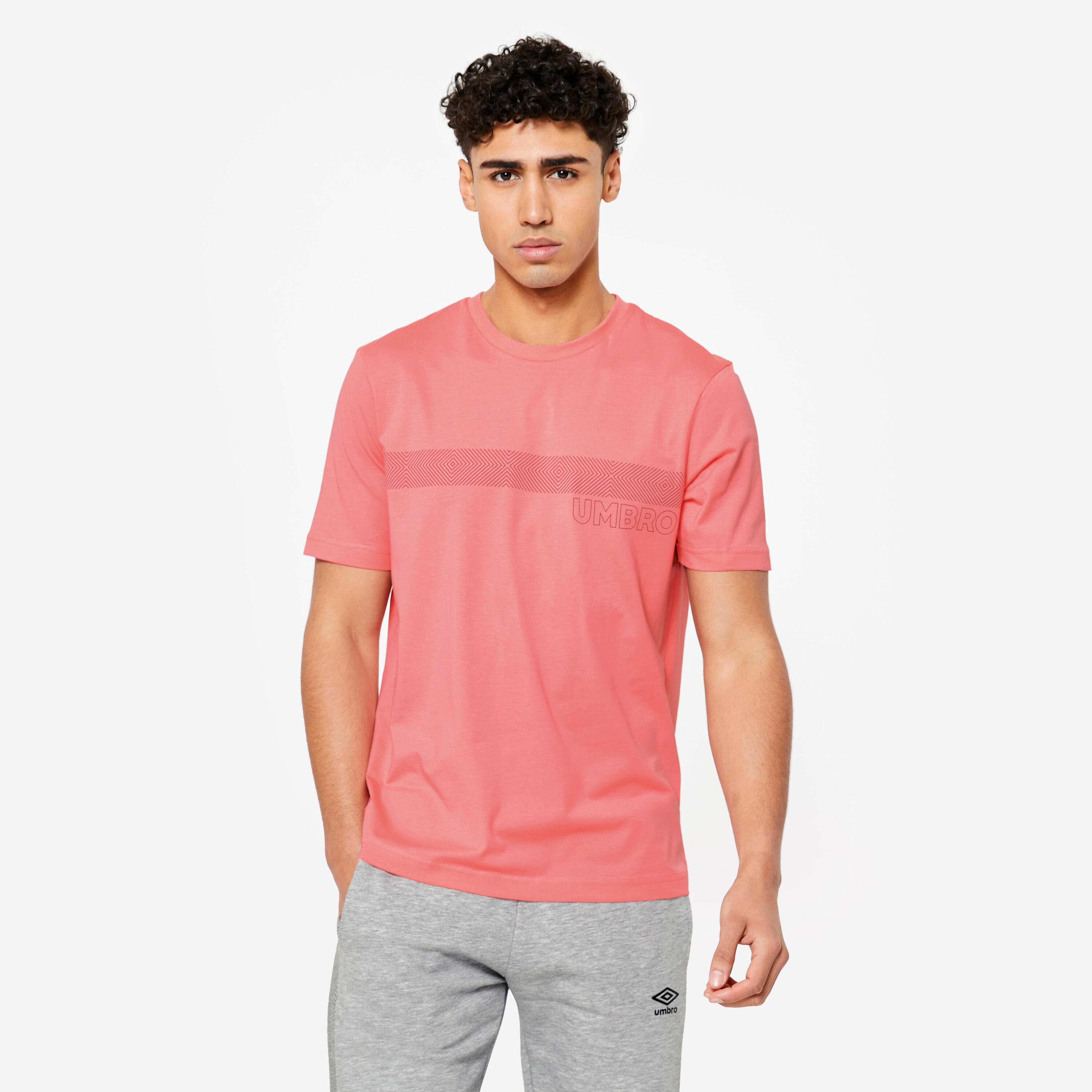 Tee shirt UMBRO rose 2024 1/6