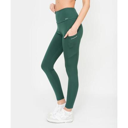 Legginsy z kieszeniami Carpatree Libra zielone