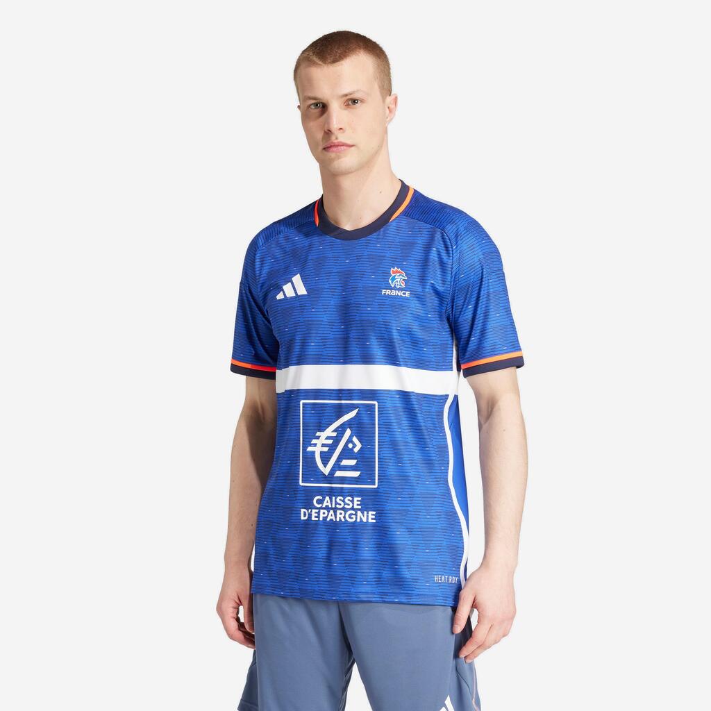 Plava muška majica za rukomet FRANCE 2024