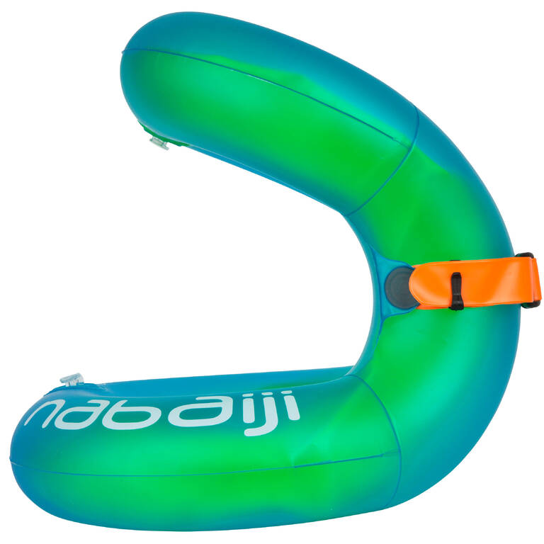 Swimming inflatable vest 18-30 kg - Green