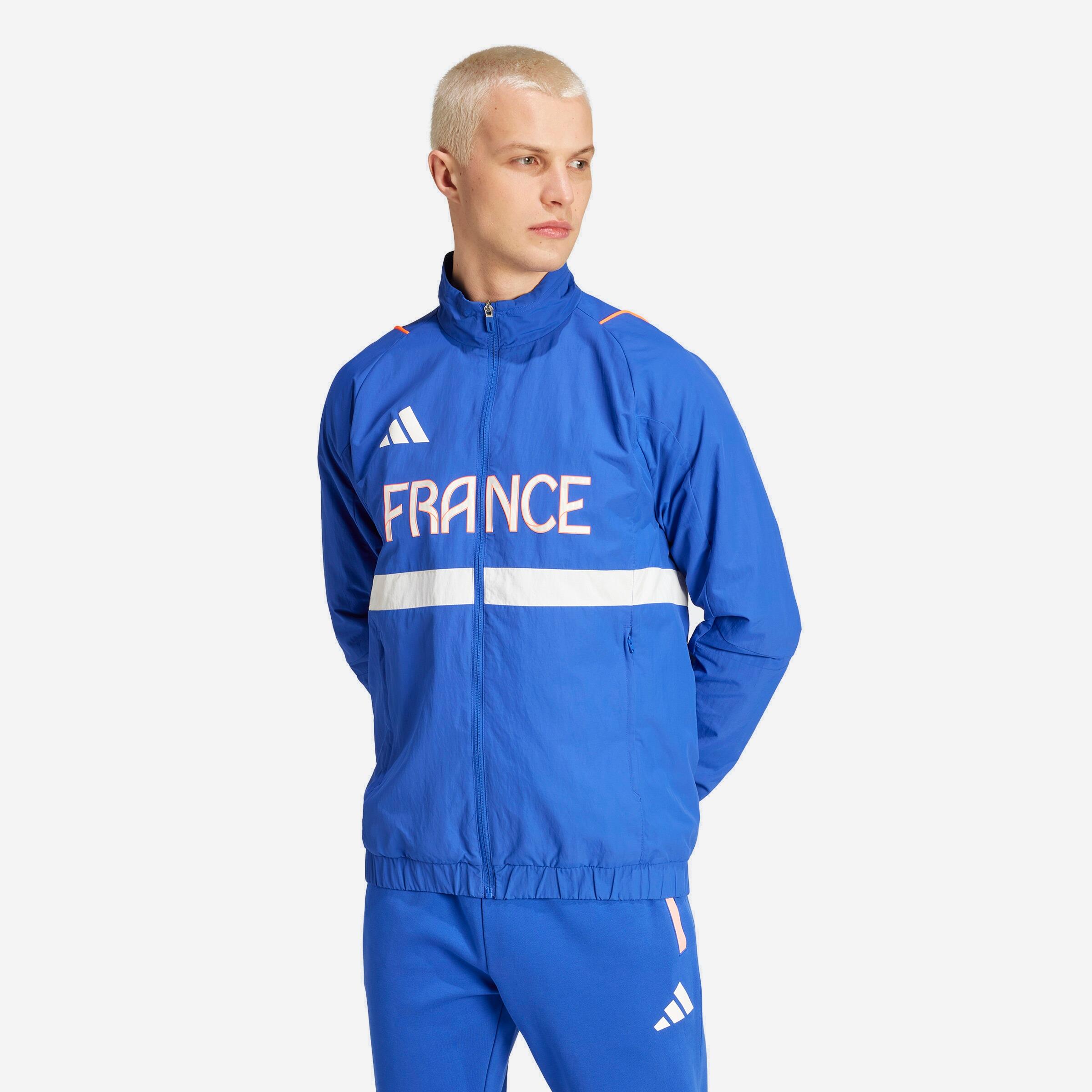 Férfi Kézilabda Melegítőfelső, France 2024 - Adidas akciós termékkép 1