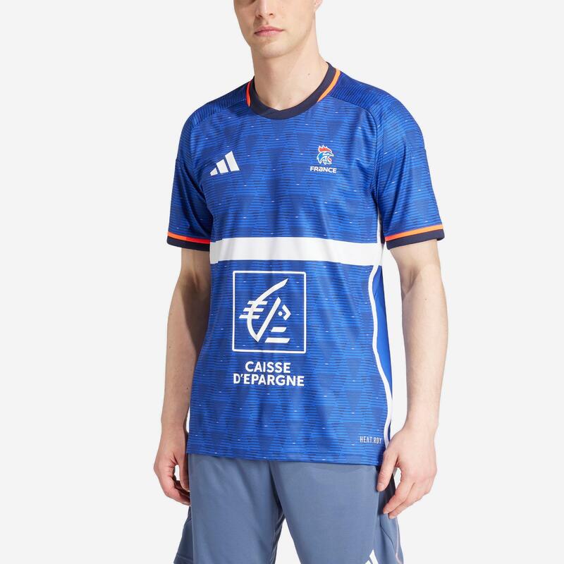 Maillot handball équipe de France - Jeux Olympiques 2024 coupe homme bleu