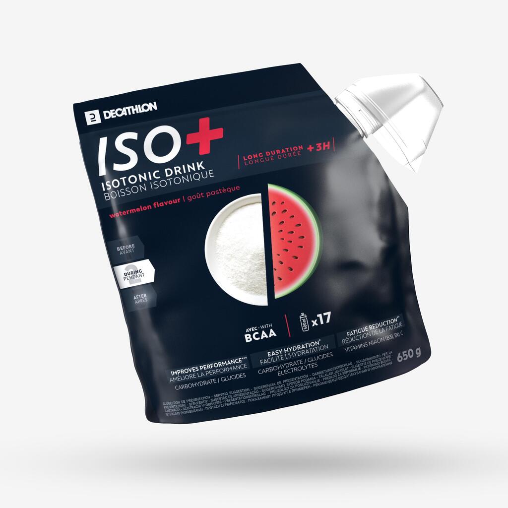 Izotoniska dzēriena pulveris “ISO+”, 650 g, ar arbūza garšu