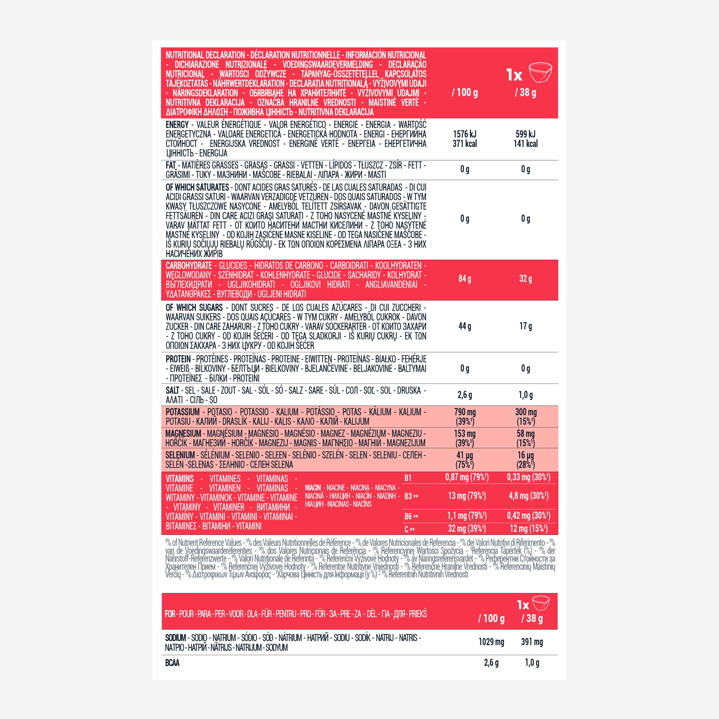 ISO+ISOTONIC DRINK POWDER 650G - WATERMELON 2/2