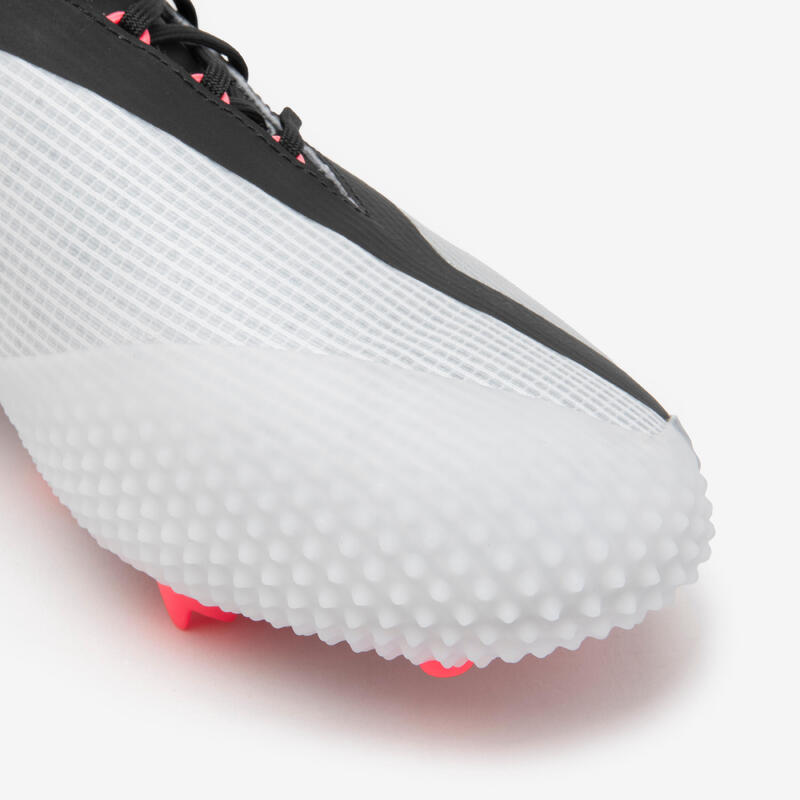 CHAUSSURES DE FOOTBALL TRAXIUM EDGE AG/FG ALUMINIUM ORANGE