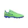 Kids' Lace-Up Football Boots 160 AG/FG - Navy Blue/Green