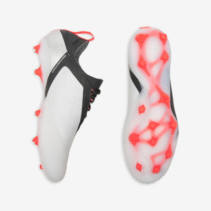 CHAUSSURES DE FOOTBALL TRAXIUM EDGE AG/FG ALUMINIUM ORANGE