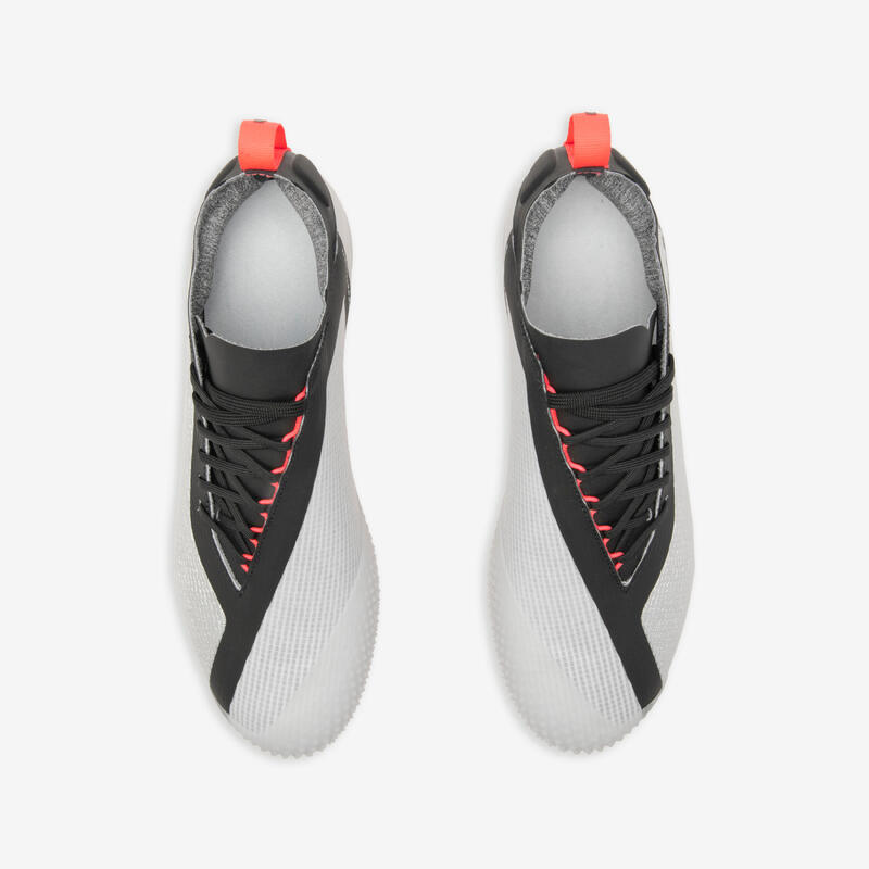 CHAUSSURES DE FOOTBALL TRAXIUM EDGE AG/FG ALUMINIUM ORANGE