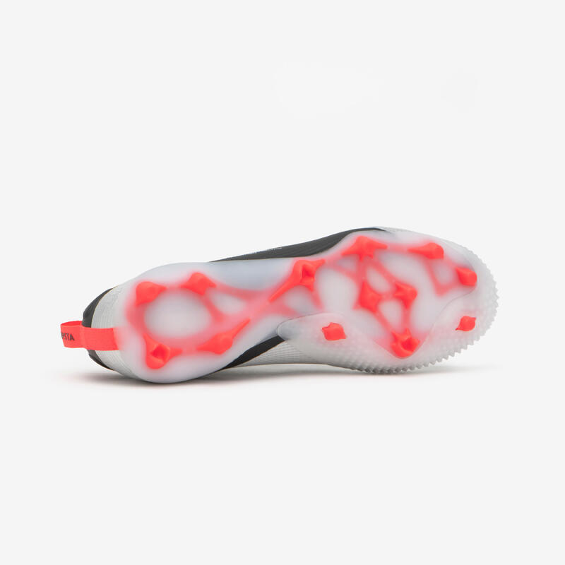 CHAUSSURES DE FOOTBALL TRAXIUM EDGE AG/FG ALUMINIUM ORANGE
