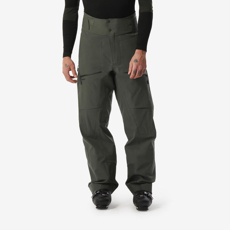 Skihose Herren warm und atmungsaktiv - FR500 khaki