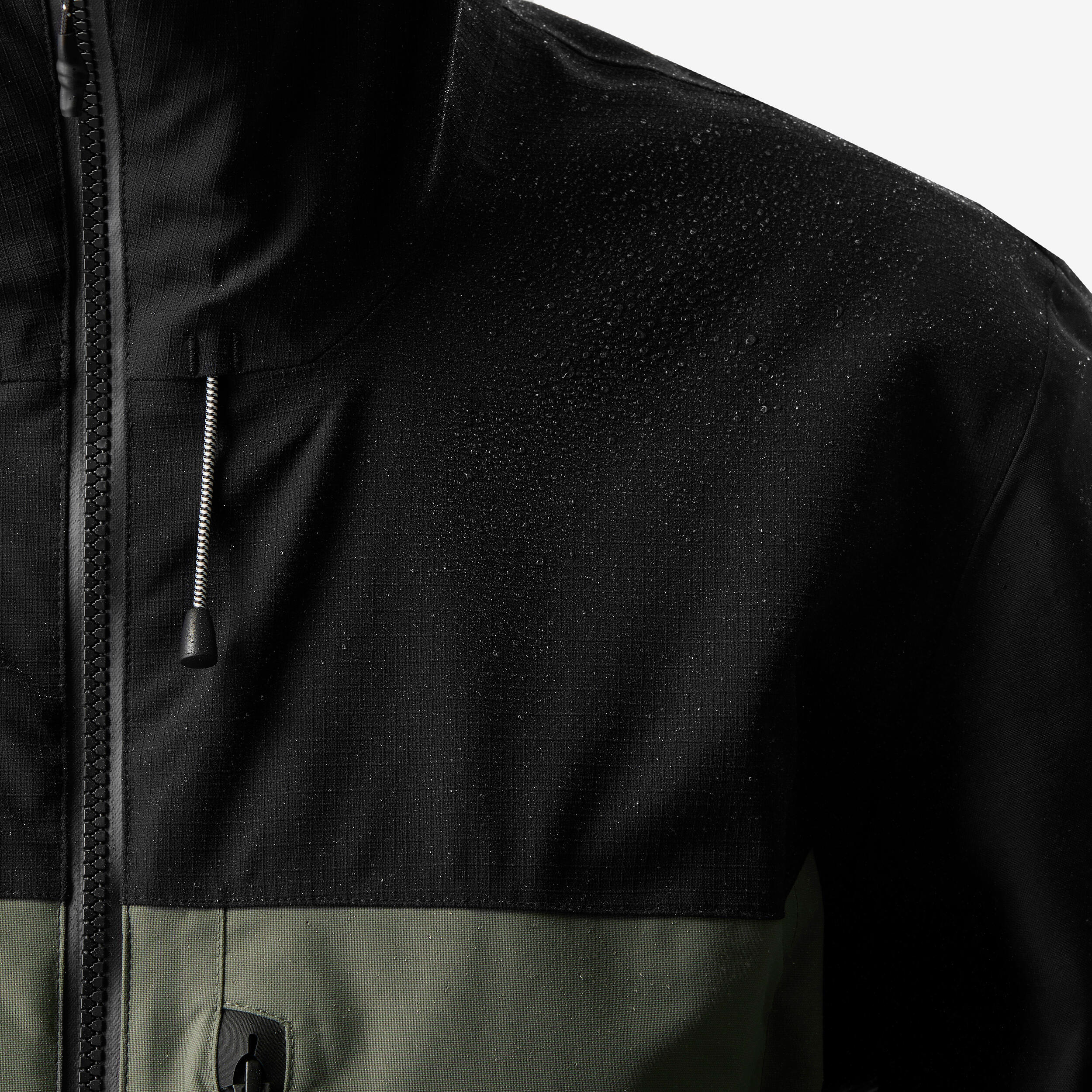 Snowboardjacke Herren warm abriebfest - SNB 500 Ziprotec khaki/schwarz 4/11
