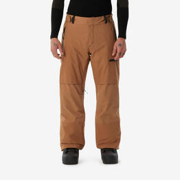Pantalon de snowboard chaud et imperméable homme, SNB 500 camel