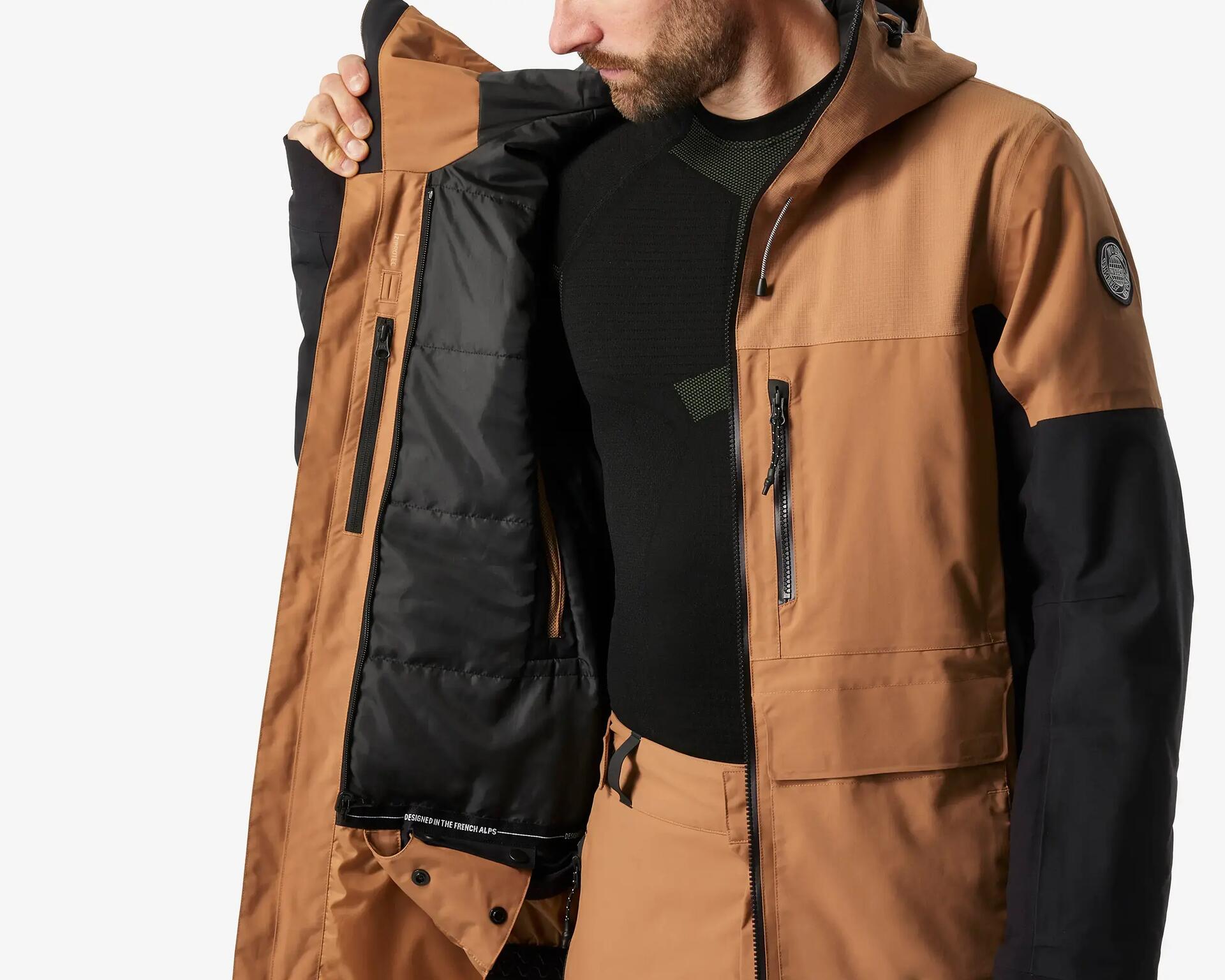 Kurtka snowboardowa męska 500