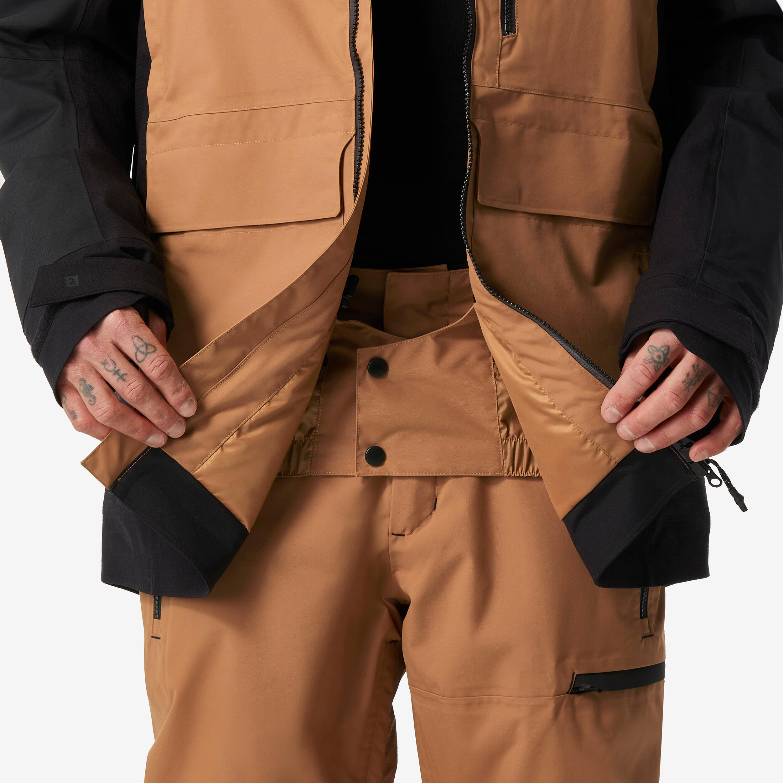 Manteau de planche à neige chaude et résistante homme - SNB 500 - DREAMSCAPE