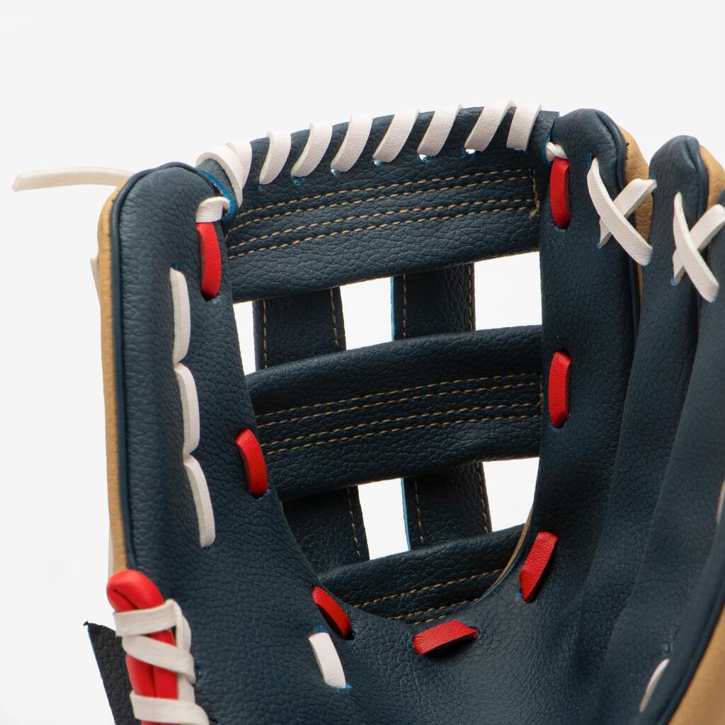 Kids' Left-Handed Baseball Glove BA100