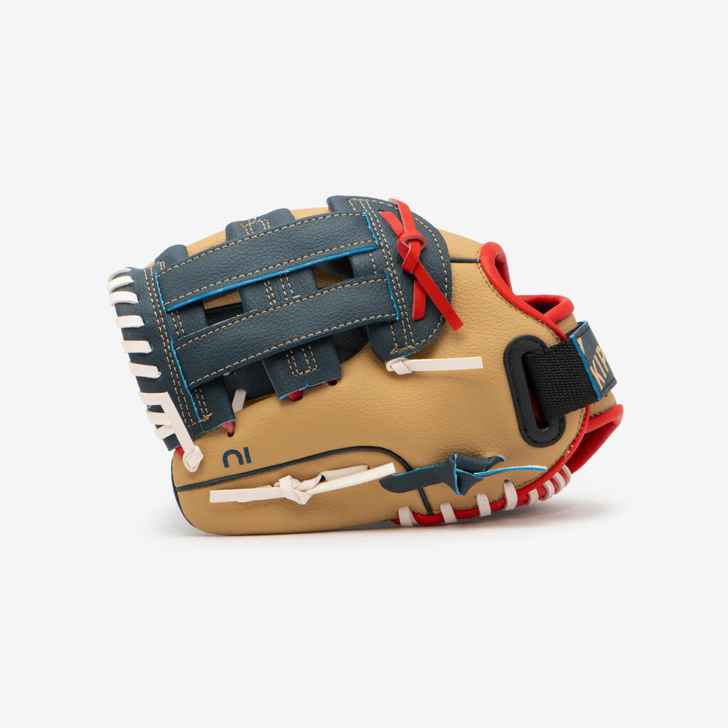 Kids' Left-Handed Baseball Glove BA100