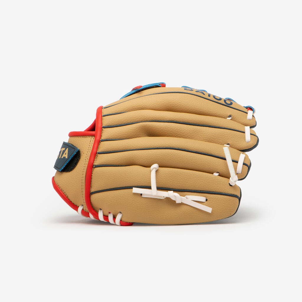 Kids' Left-Handed Baseball Glove BA100