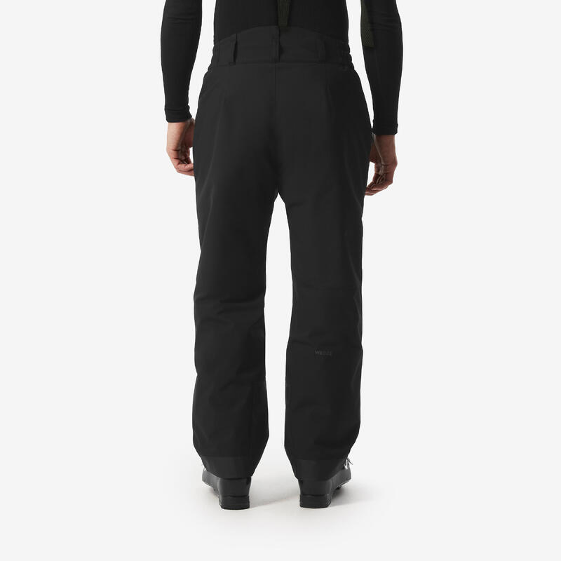 Pantalon de ski chaud et confortable homme, SNB 100 noir