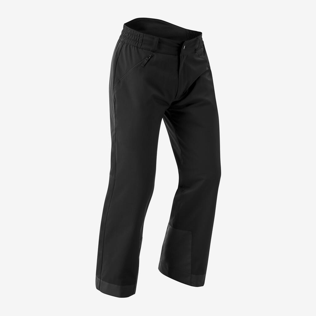 Men's warm and comfortable ski trousers, SNB 100-black