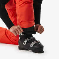 500 Men's Warm and Adjustable Ski Trousers-Orange