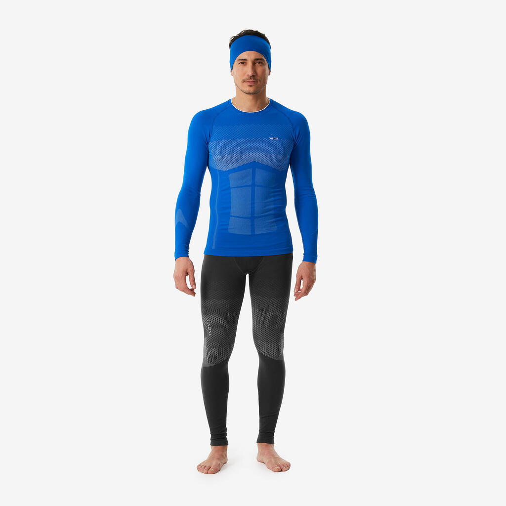 Men's thermal ski base layer 900 - bleu