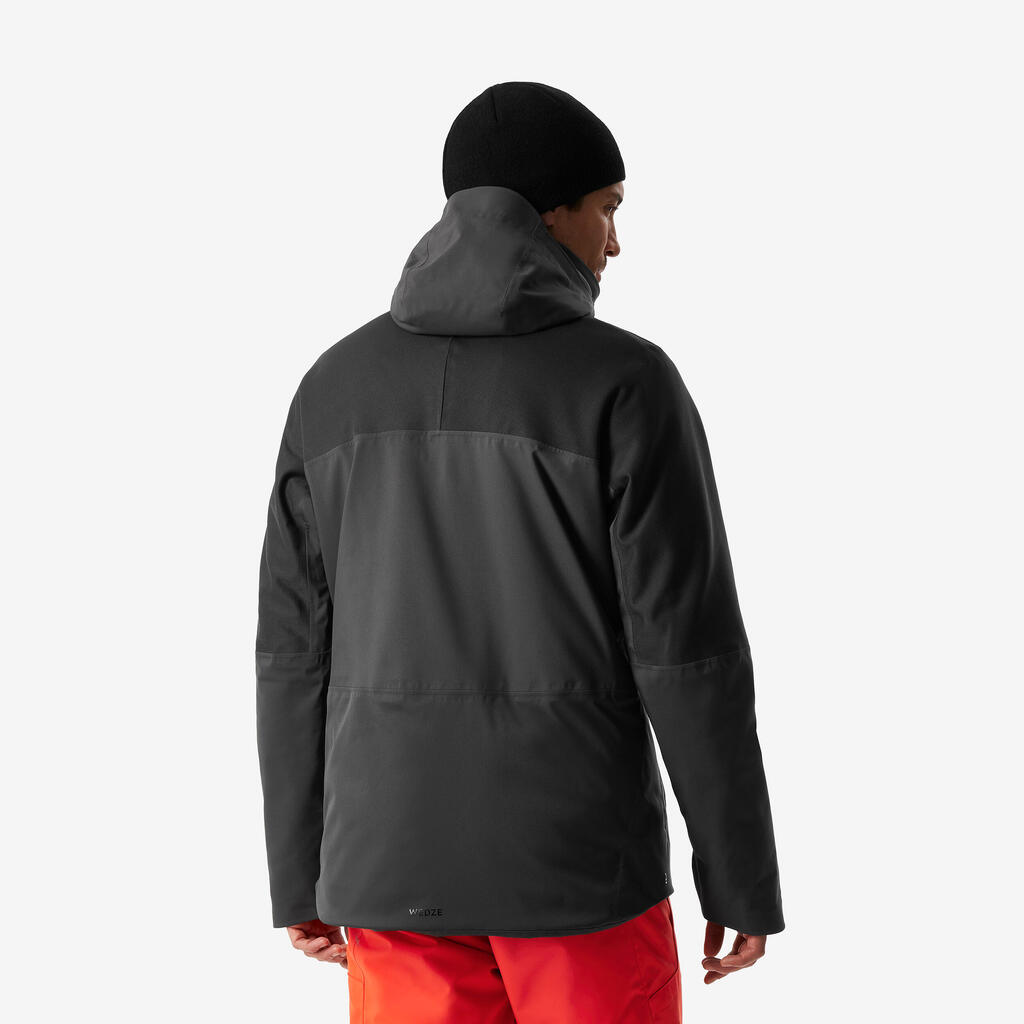 Men’s Waterproof and Durable Ski Jacket 500 SPORT - Black