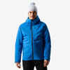 Skijacke Herren warm und wasserdicht - 500 blau