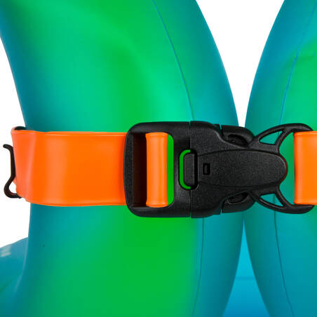 Swimming inflatable vest 18-30 kg - Green