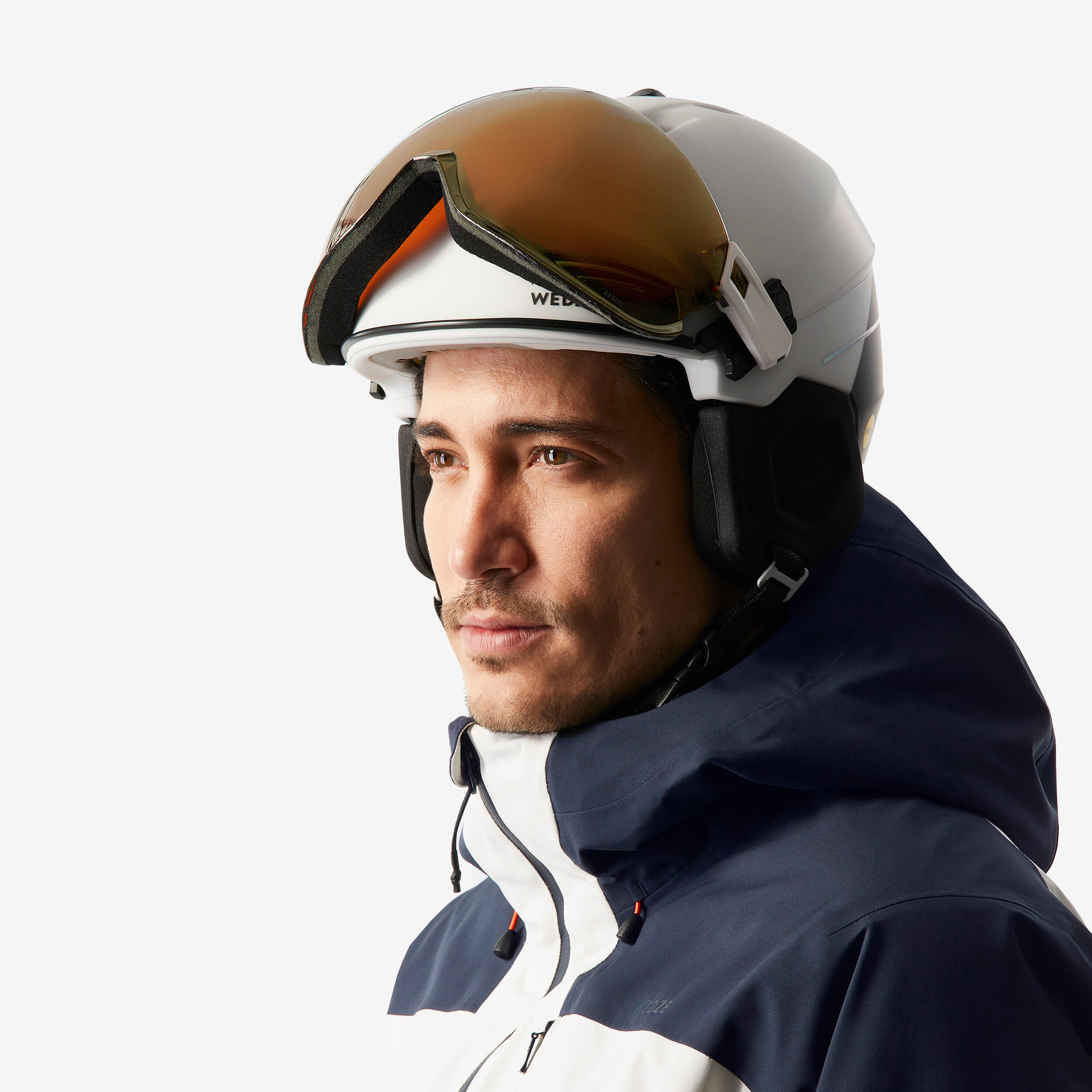 Adult Ski Helmet with Visor - PST 950 MIPS - Beige 4/7