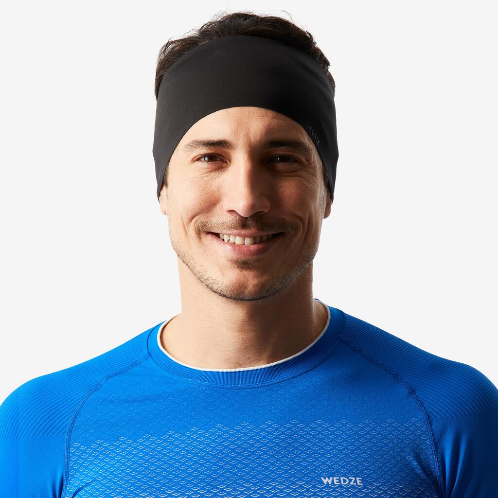 ADULT CROSS-COUNTRY SKIING HEADBAND - 500 - BLUE