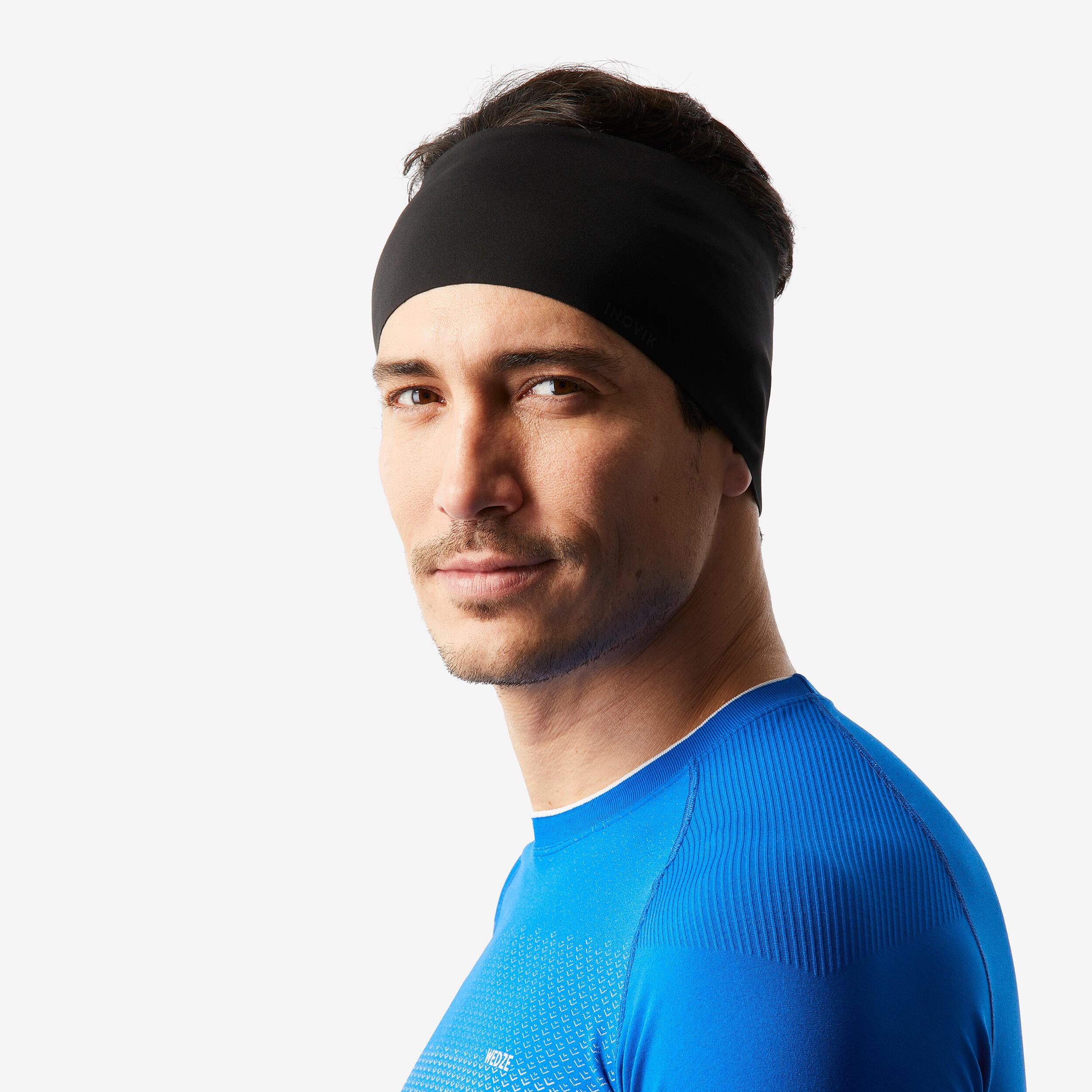 Cross-Country Skiing Headband - 500 Black - INOVIK