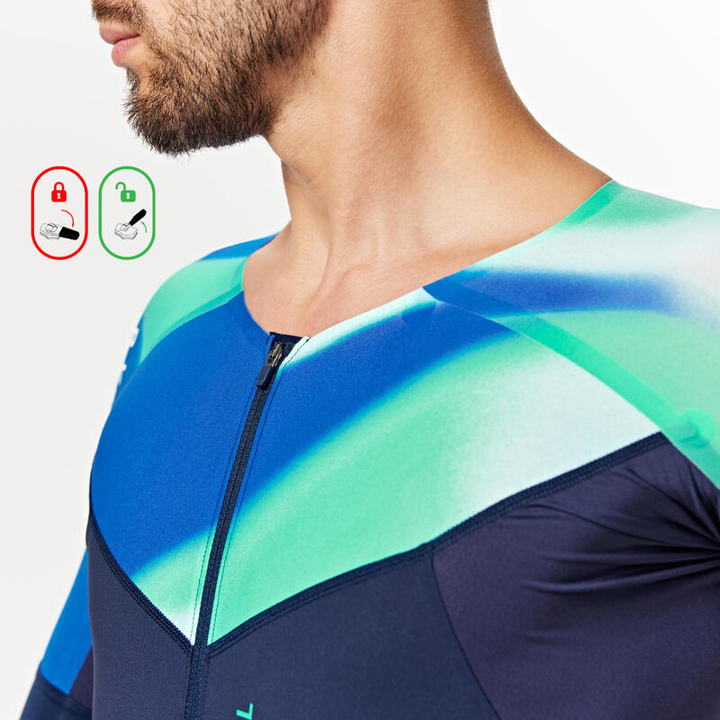 COMBINAISON TRIFONCTION TRIATHLON LONGUE DISTANCE HOMME