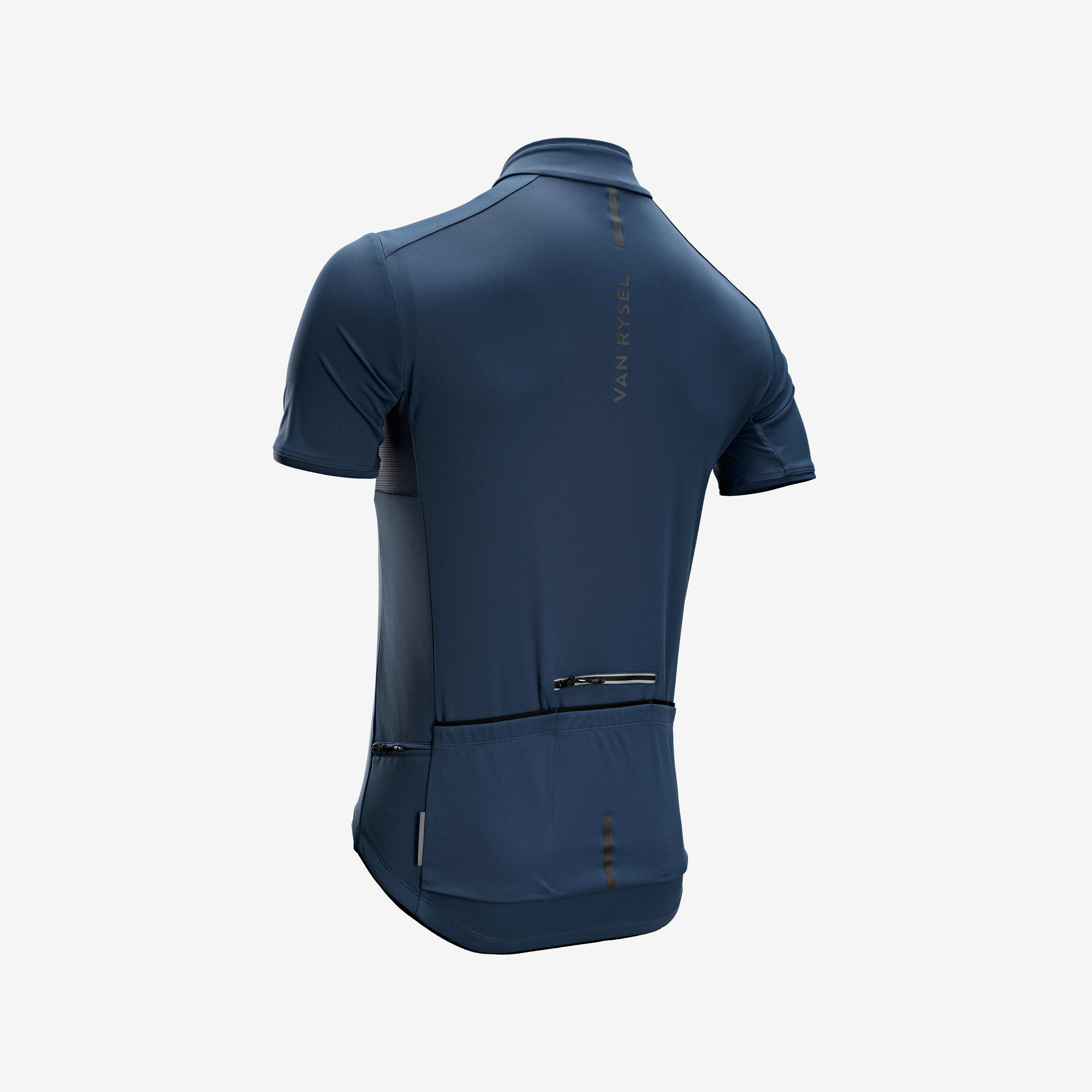 Men's Road Cycling Short-Sleeved Summer Jersey Endurance - Slate Blue 3/6