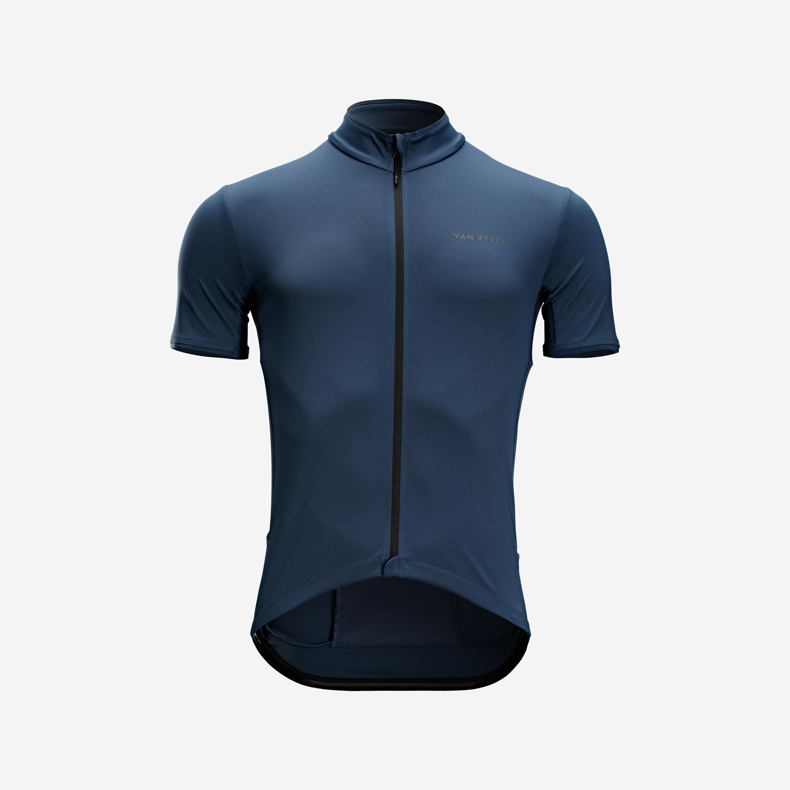 VAN RYSEL Men's Road Cycling Short-Sleeved Summer Jersey Endurance - Slate Blue
