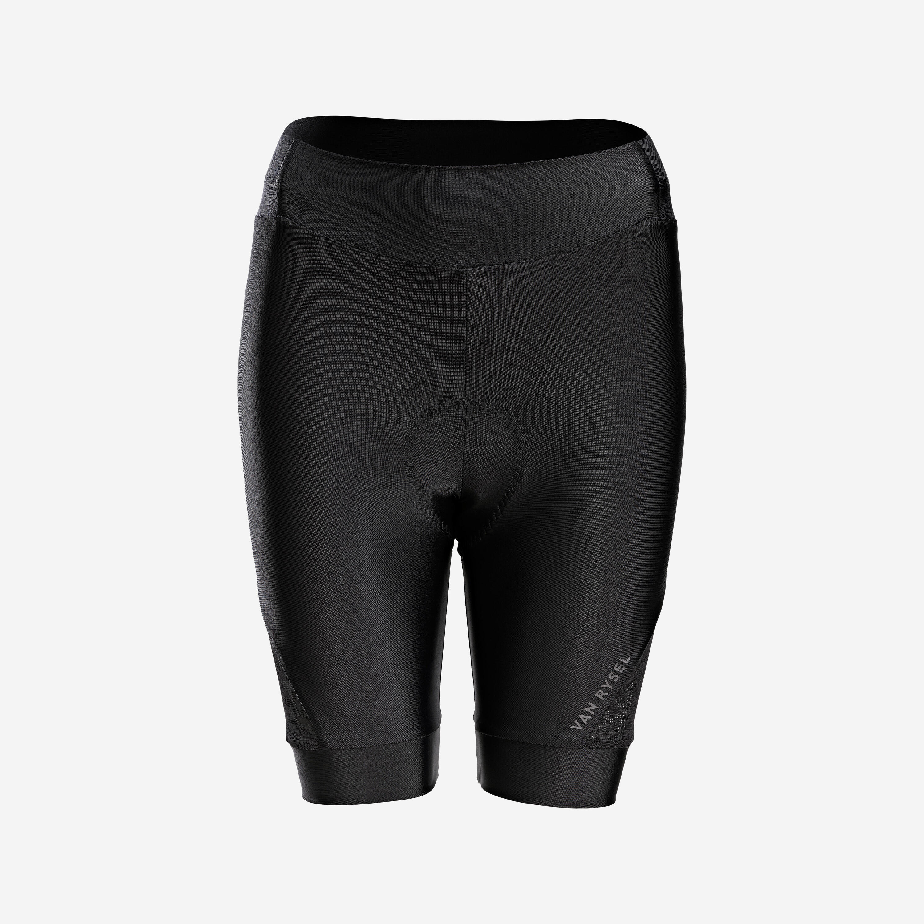 Women's Bibless Summer Road Cycling Shorts Discover - Black 1/5