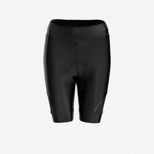 
      Radhose kurz ohne Träger Sommer Rennrad Damen - Discover schwarz 
  