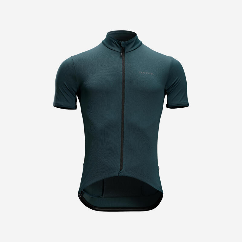 MAILLOT VELO ROUTE MANCHES COURTES ETE HOMME - ENDURANCE EMERAUDE