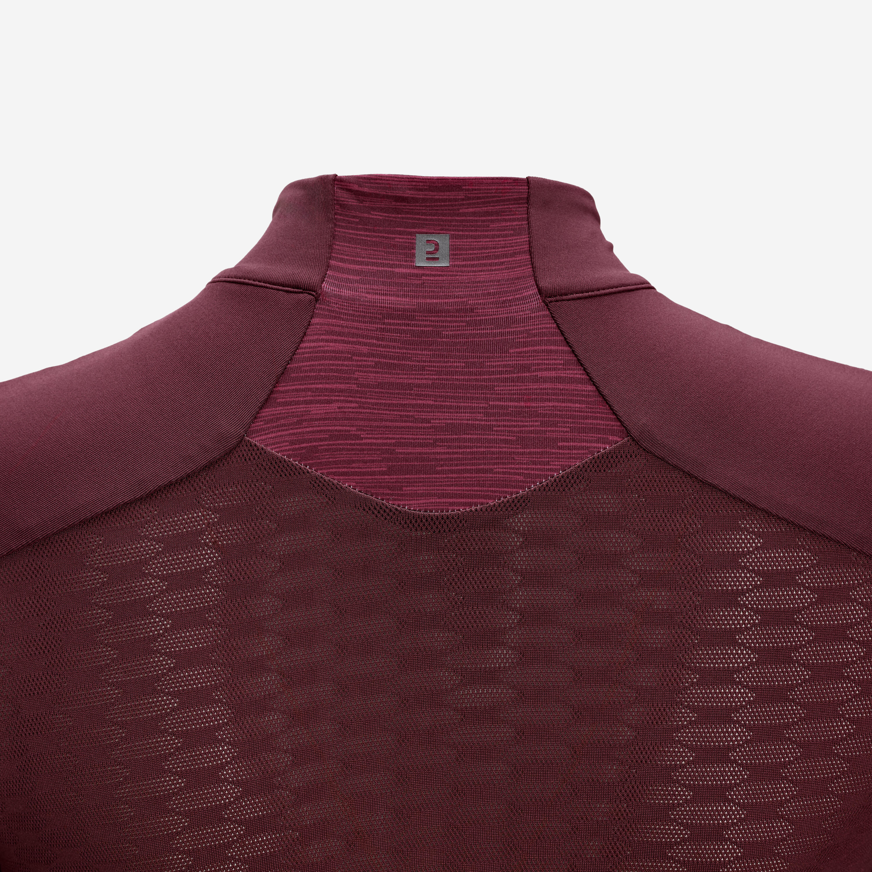 Women's Short-Sleeved Road Cycling Jersey 500 - Burgundy 6/7