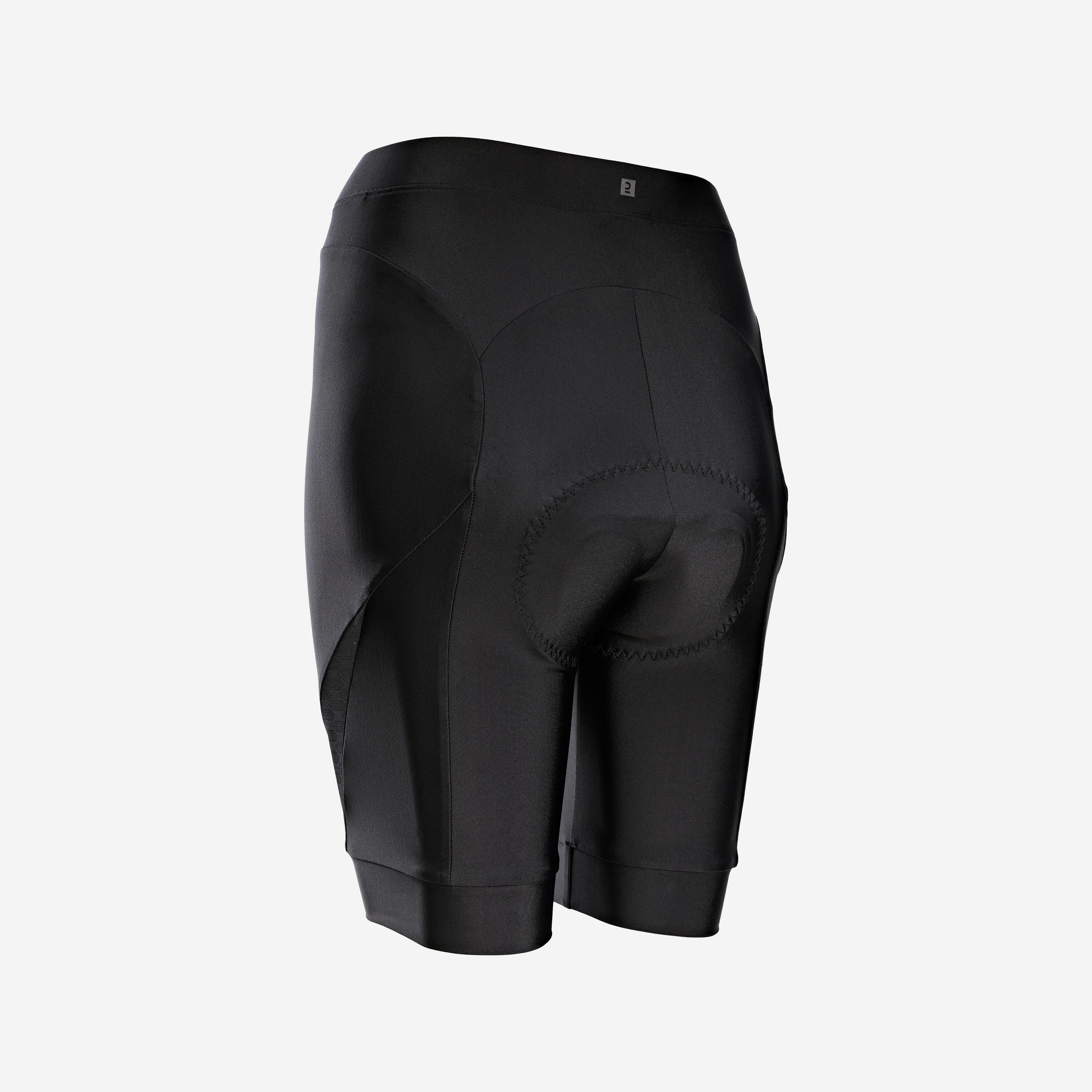 Women's Bibless Summer Road Cycling Shorts Discover - Black 3/5