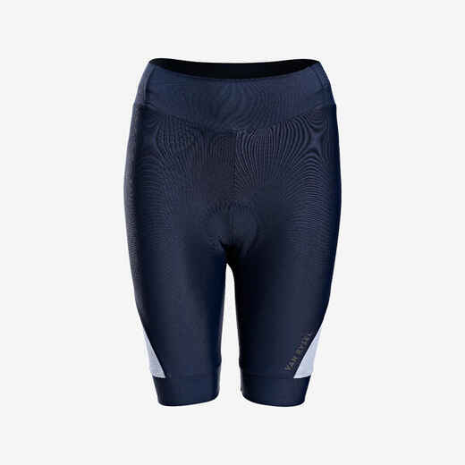 
      Radhose kurz ohne Träger Sommer Rennrad Damen - Discover lila 
  