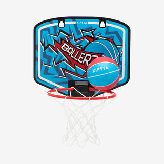 Mini Basketball Hoop SK100 Blue/Red Decathlon