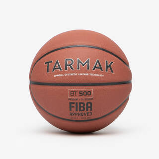 Size 6 Basketball FIBA Control Match BT500 - Brown