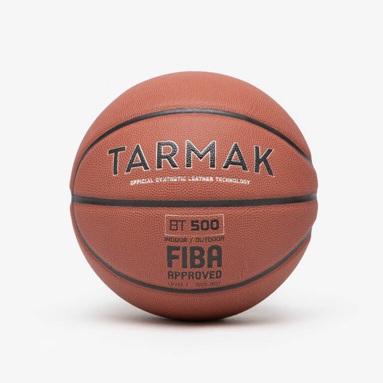 Size 6 FIBA Basketball BT500 Touch - Orange