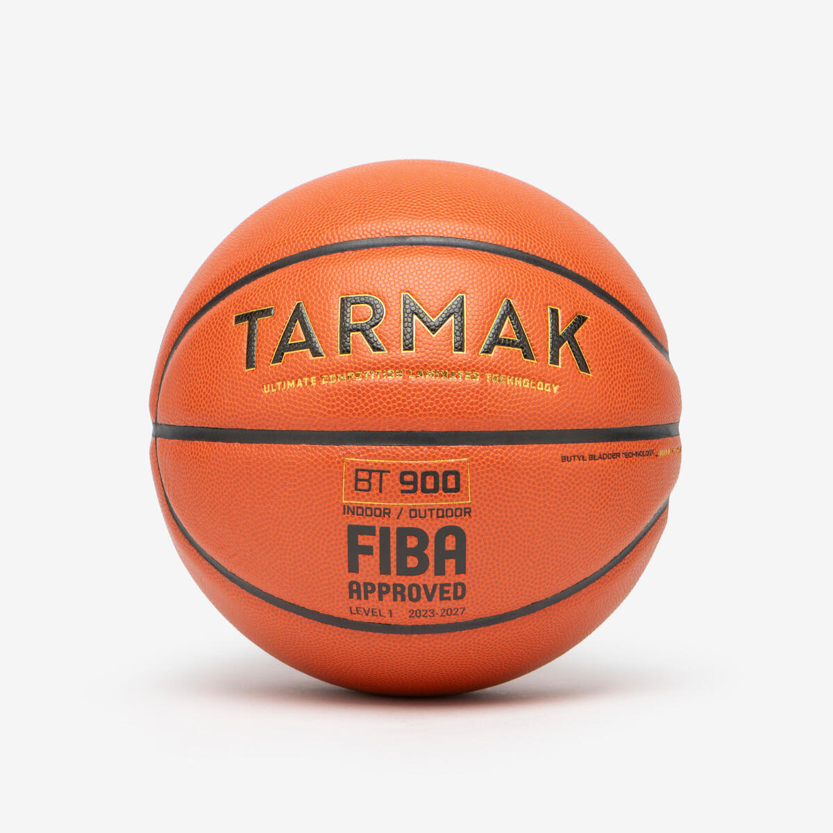 Ballon de basket BT900 taille 6, homologué FIBA pour fille, garçon et femme