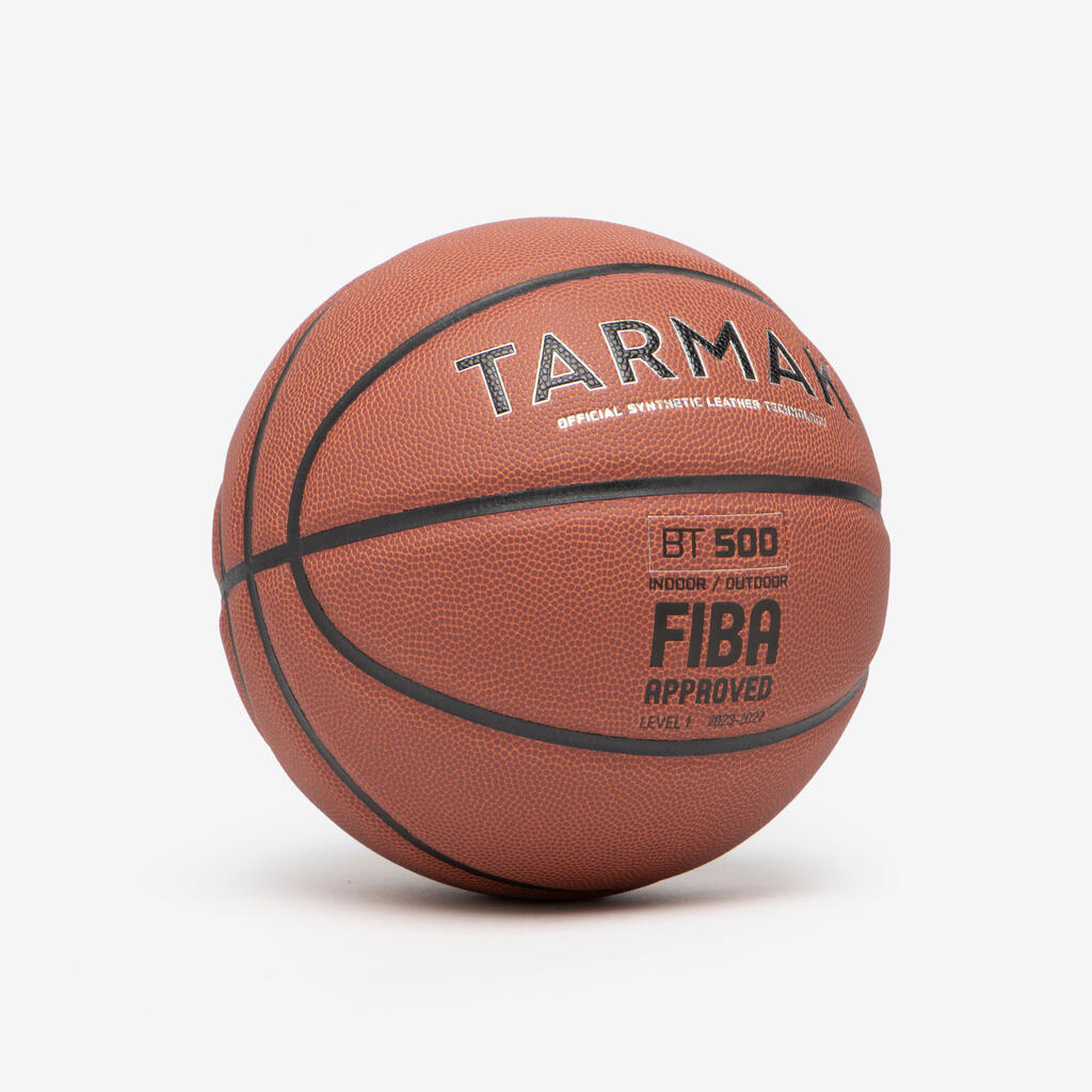 Ballon de basket enfant BT500 Touch taille 5 Orange.